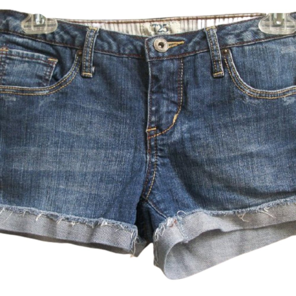 --- Denim Jean Shorts Size 5 - Picture 1 of 3